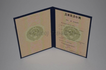 Диплом о Высшем Образовании 1996г ГОЗНАК в Челябинске